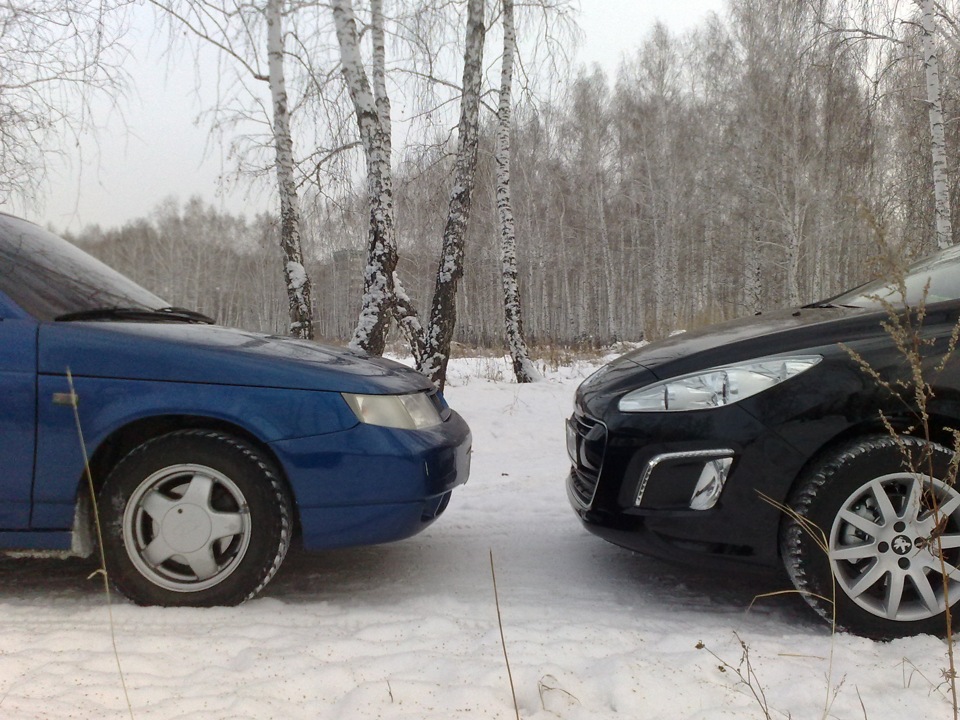 свежий снег — Peugeot 308 (1G), 1,6 л, 2011 года | фотография | DRIVE2