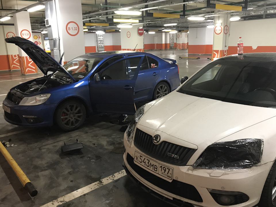 Установили умный РТС — Skoda Octavia RS A5 Mk2, 2 л, 2011 года ...