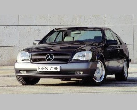 Обута в Брабусы - Mercedes-Benz CL-class (W140), 6 л, 1997 года колёсные диски D