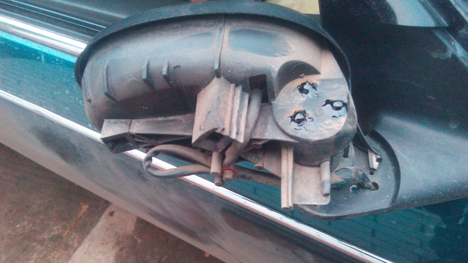 складывающиеся зеркала - Rover 75, 2 л, 2001 года кузовной ремонт DRIVE2