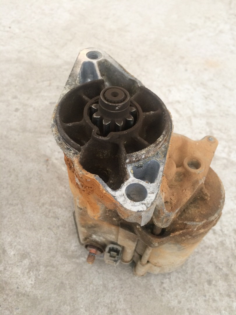 Разбор стартера — Toyota Carina II (T170), 1,6 л, 1988 года | своими ...