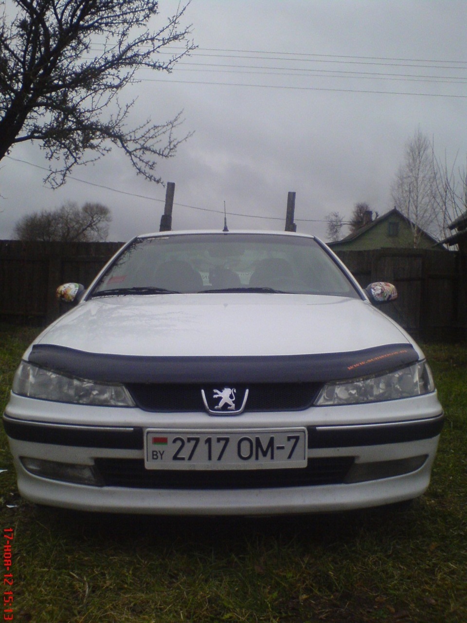 •126. Жёлтые противотуманные фары. — Peugeot 406, 1,8 л, 2000 года ...