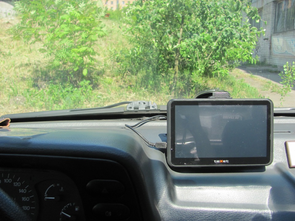 Навигатор Texet TN-822 в Daewoo Nexia — Daewoo Nexia, 1,5 л, 1999 года ...