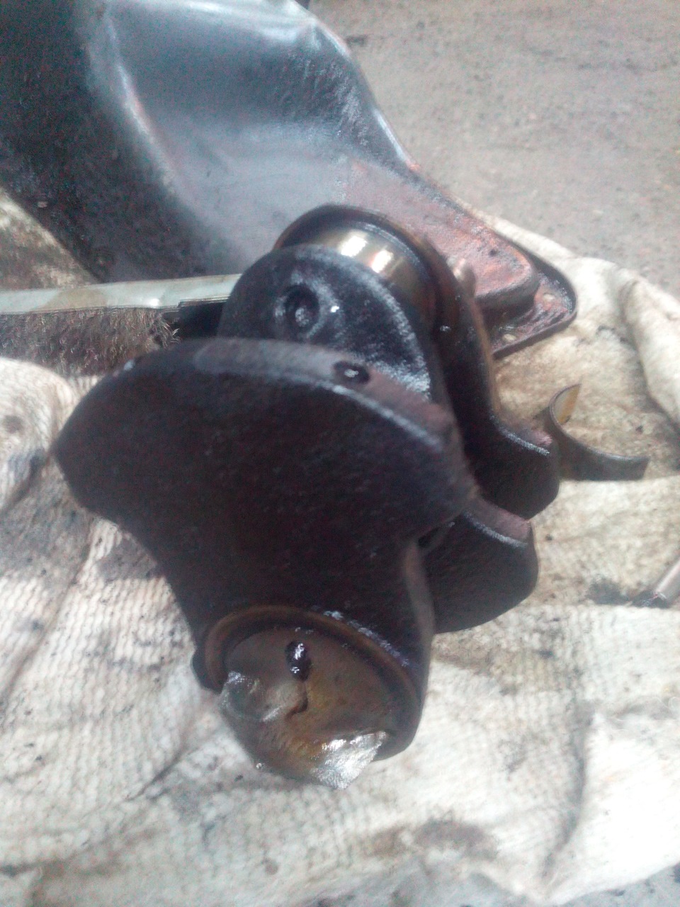 и такое бывает:-)хорошо что не у меня — Lada Приора хэтчбек, 1,7 л ...