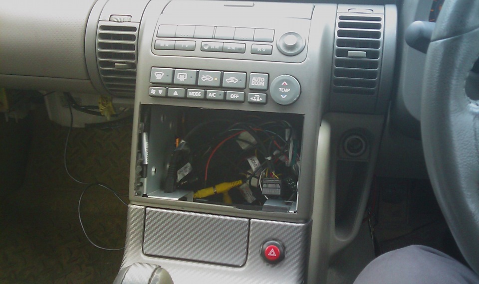 рамка 2din и Prology MDN-2640T — Nissan Skyline (V35), 2,5 л, 2003 года ...