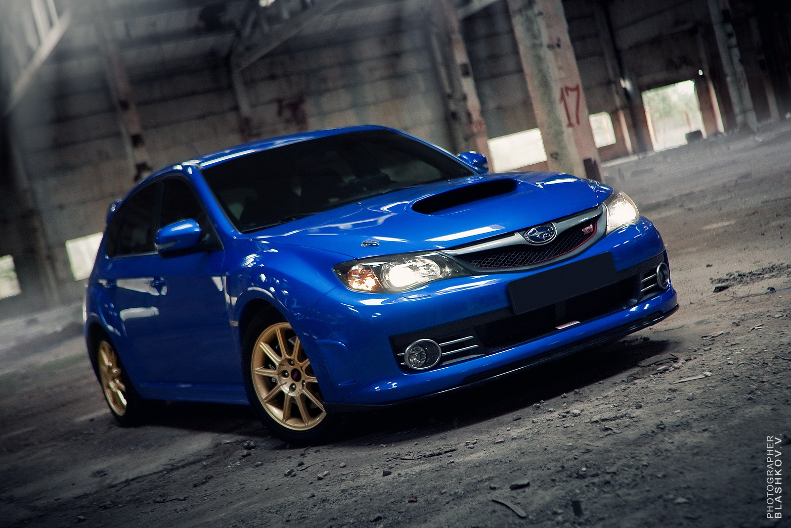 Subaru WRX Blue Mica