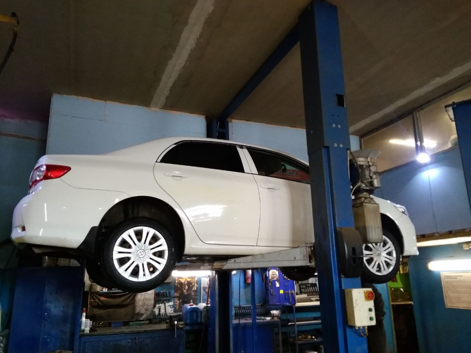 Ремонт стартера с автомобиля Toyota Corolla 2008 года, г. Рязань ...