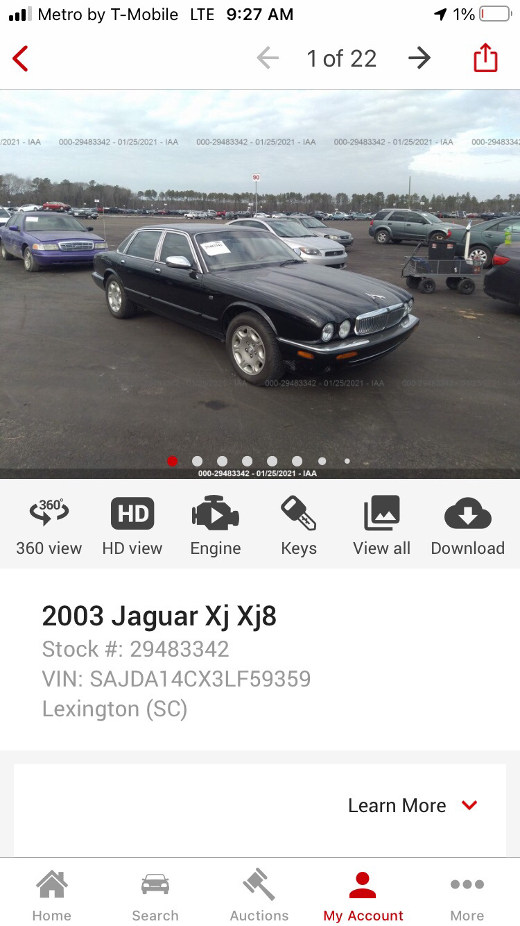 Кот — Jaguar XJ Mark 2, 4 л, 2002 года | мойка | DRIVE2