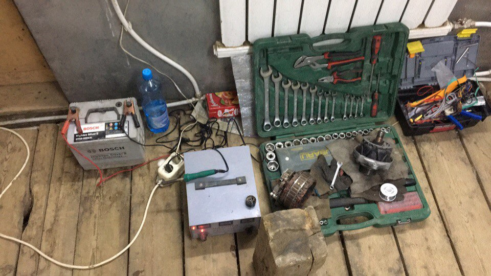 Вышел из строя генератор — Subaru Impreza (GE, GH), 2 л, 2007 года ...