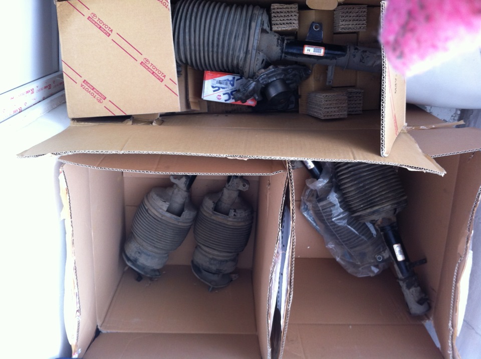 Замена пневмы на пружины (продажа старой пневмы) — Lexus RX (2G), 3 л ...