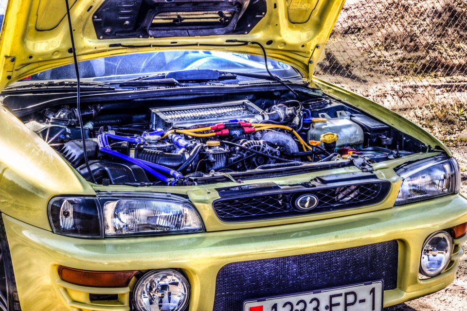 Фотосет + видео — Subaru Impreza WRX (GC, GL), 2 л., 1997 года ...