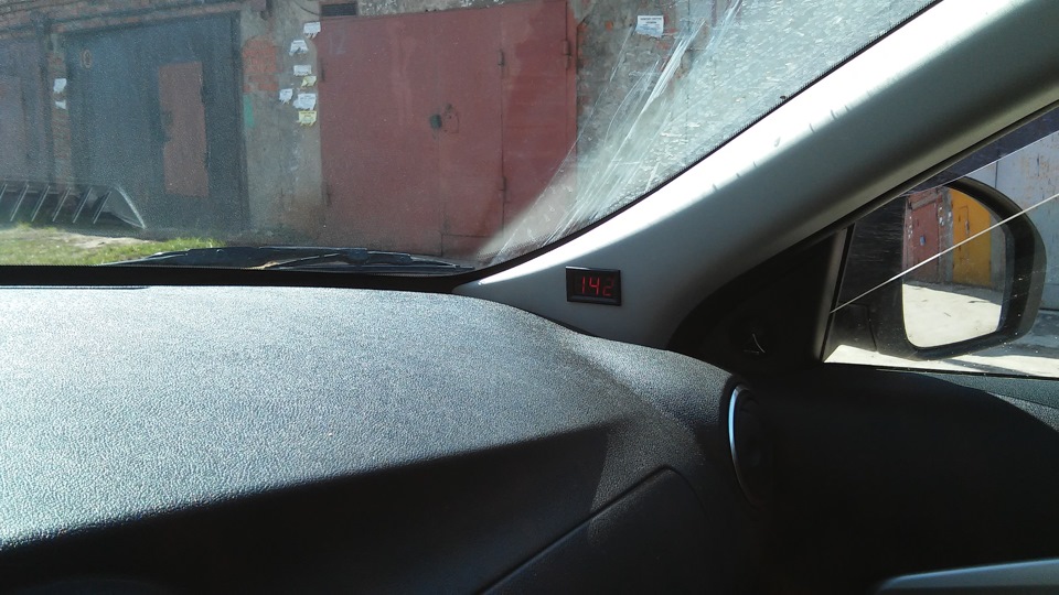 Куда поставить вольтметр? — Nissan Almera V (G11/15), 1,6 л, 2014 года ...