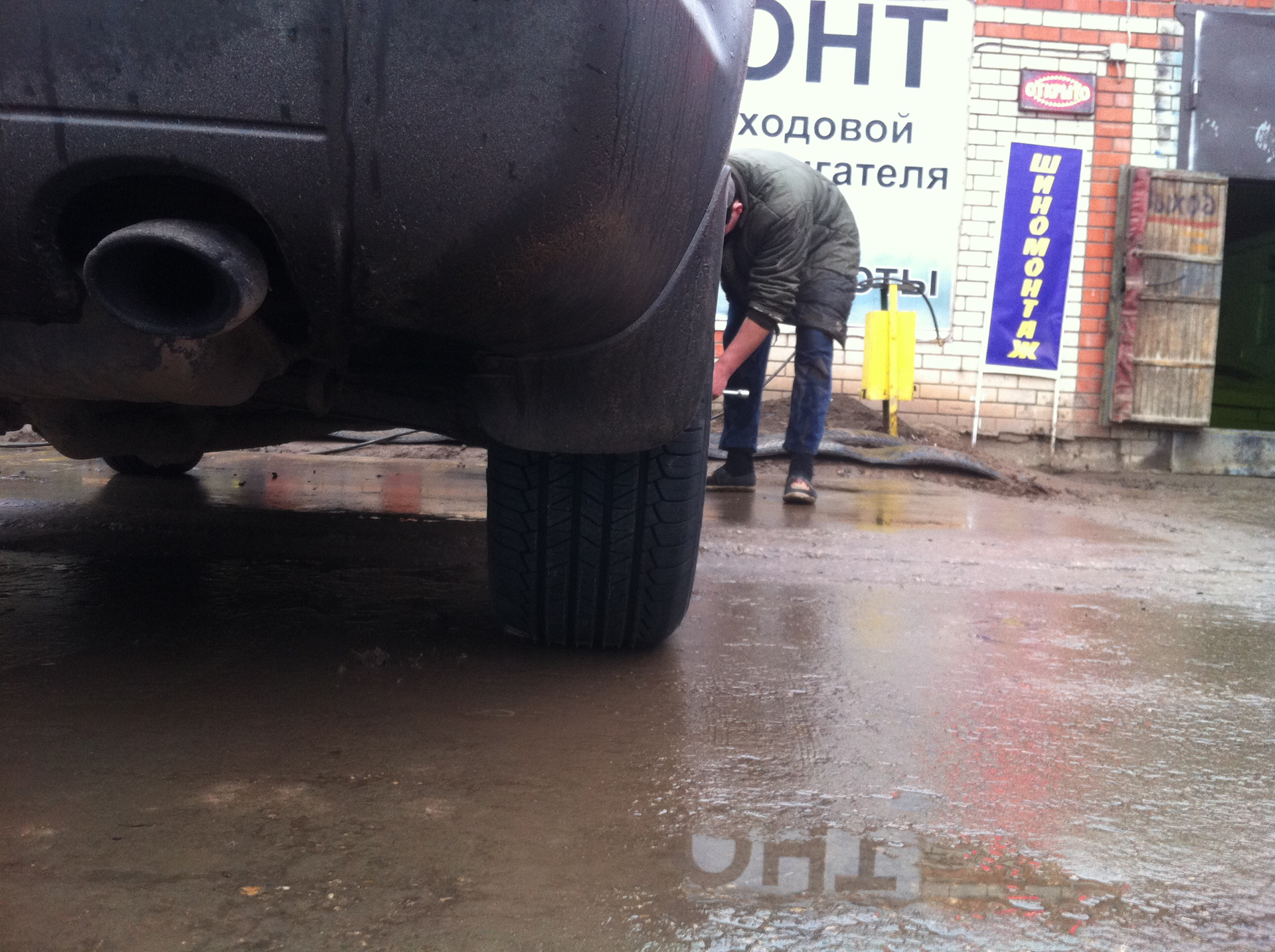 Весенний шиномонтаж — Tigar SUV Summer 235/60 R16 — Hyundai Tucson (JM ...