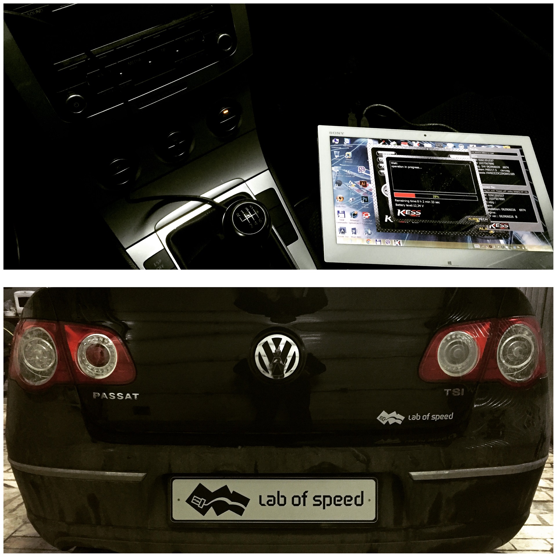 Удаление катализатора и Чип Тюнинг — Volkswagen Passat B6, 1,8 л, 2009 ...