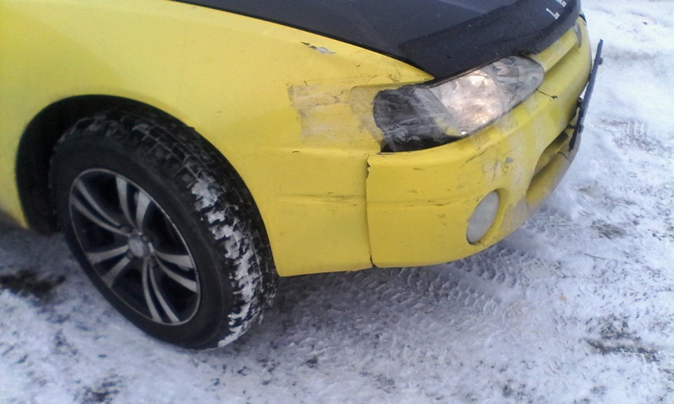 Заехал немного в жопу — Toyota Corolla Levin (AE110/111), 1,6 л, 1999 ...