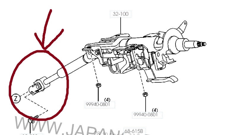 Nissan note тянет вправо