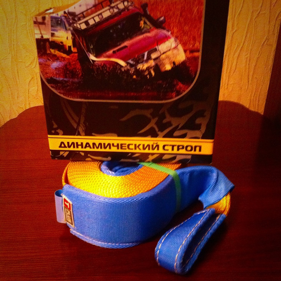 Купил динамическую стропу и шаклы. — Lada 4x4 3D, 1,7 л, 1994 года ...