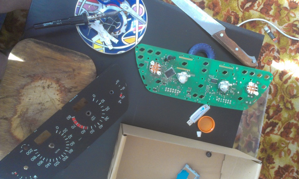 подсветка приборной панели 2114 — Lada 21093i, 1,5 л, 2001 года ...