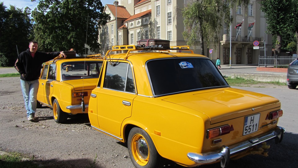 Lada 2101 Skotu cālītis + прицеп