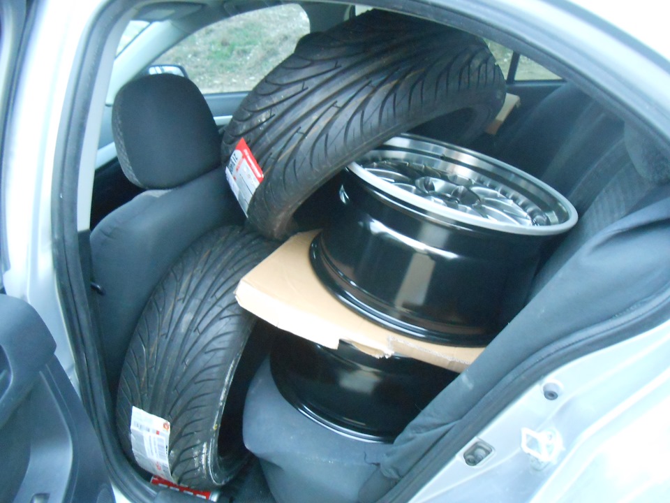 Explosion of the tyres — Mitsubishi Lancer X, 2010 года | шины | DRIVE2