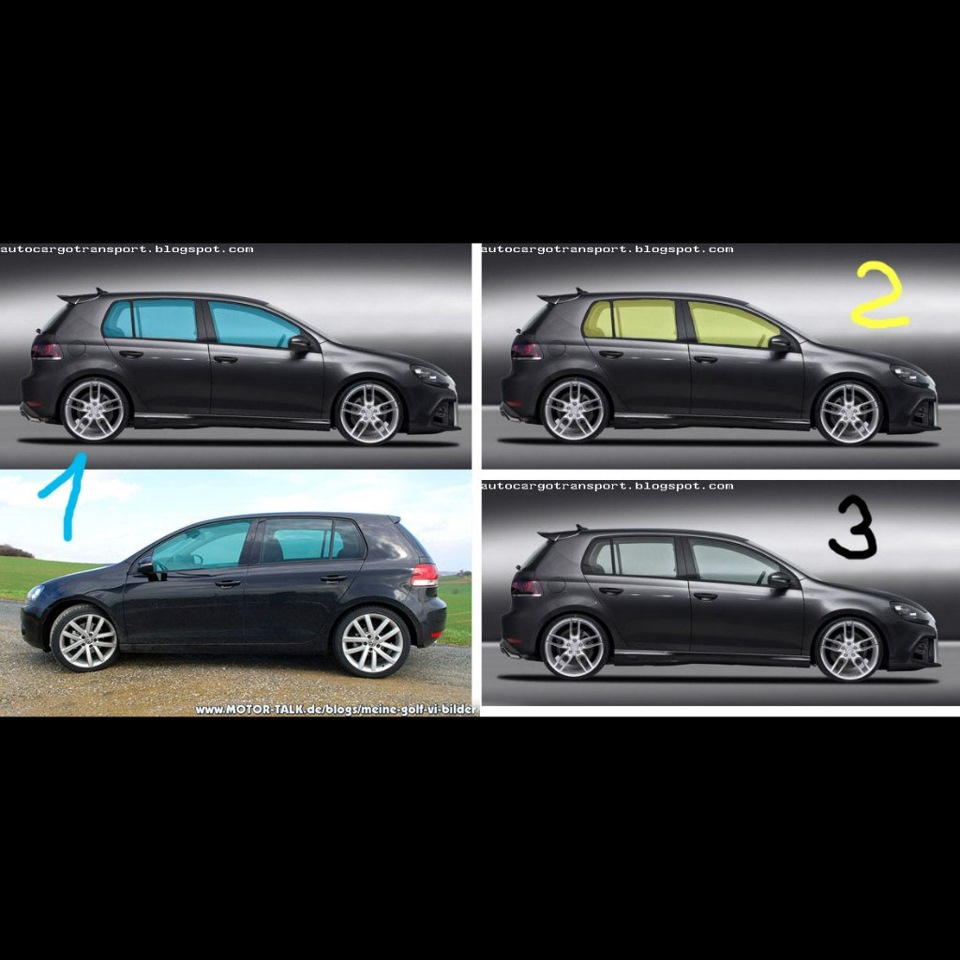 Тонировка. Наиболее подходящий вариант… — Volkswagen Golf Mk6, 1,4 л ...
