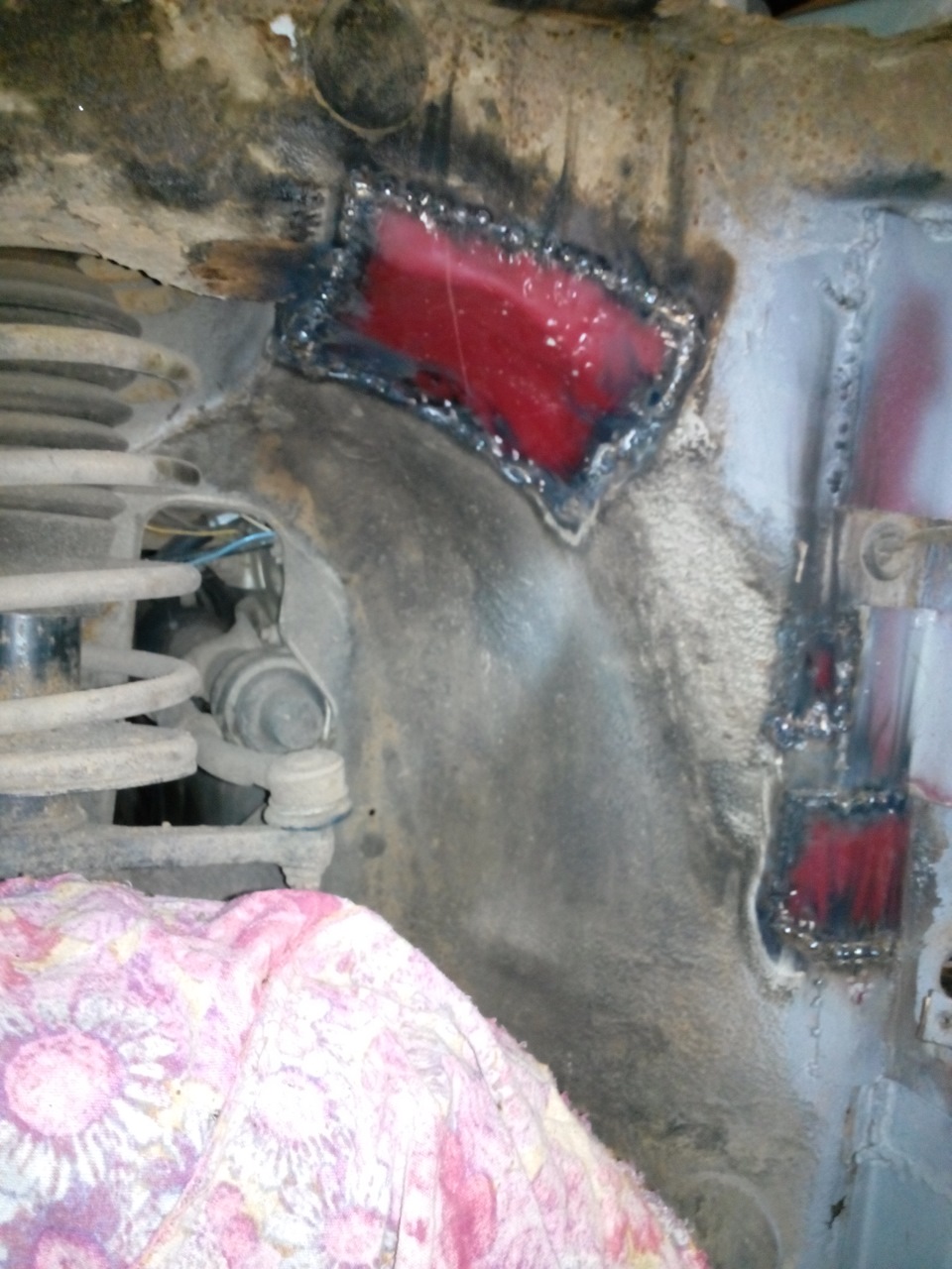 Сварочные работы. ваз 21099 Часть 3 — Lada 21093i, 1,5 л, 2002 года ...