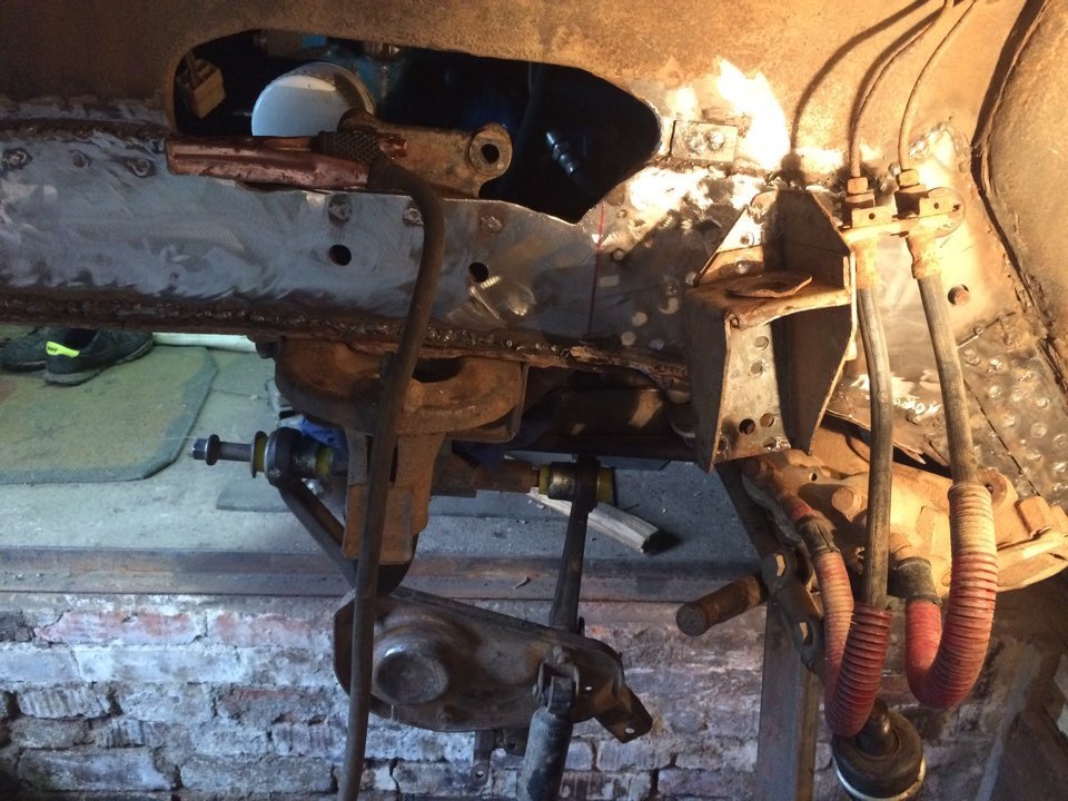 4. Ремонт лонжерона(заключение). — Lada 4x4 3D, 1,9 л, 1989 года ...