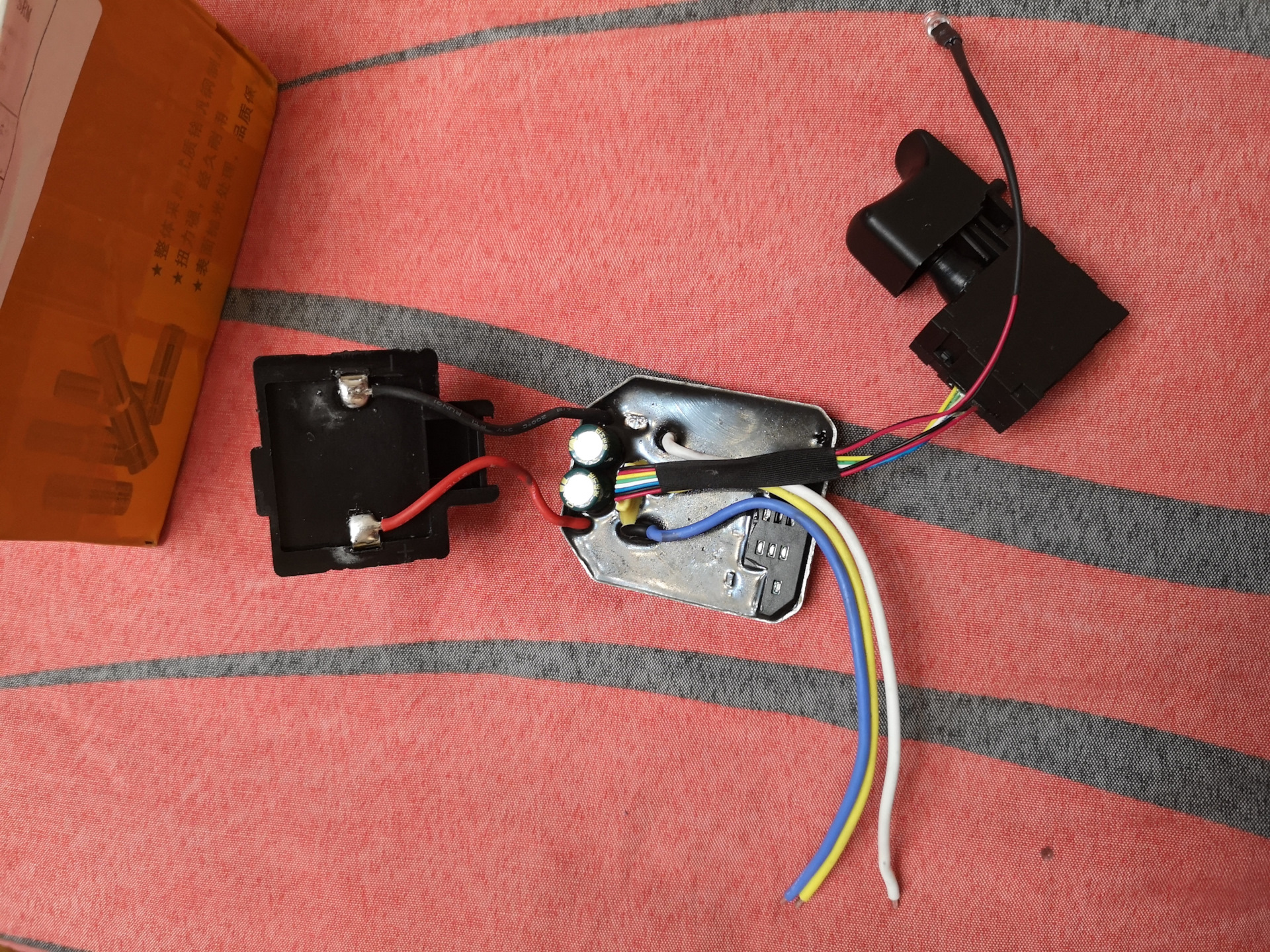 Гайковерт Heimerdinger и плата управления. — Daewoo Nexia (N150), 1,6 л ...