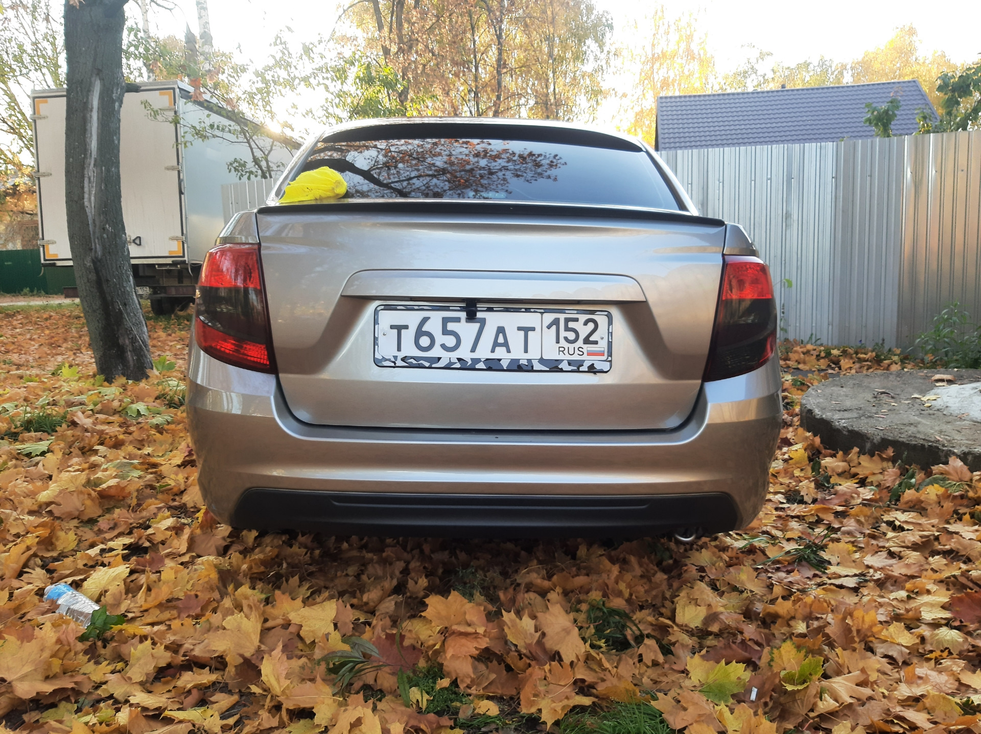 С миру по нитки и стиль Порше мне в Ладу) — Lada Гранта (2G) FL, 1,6 л ...