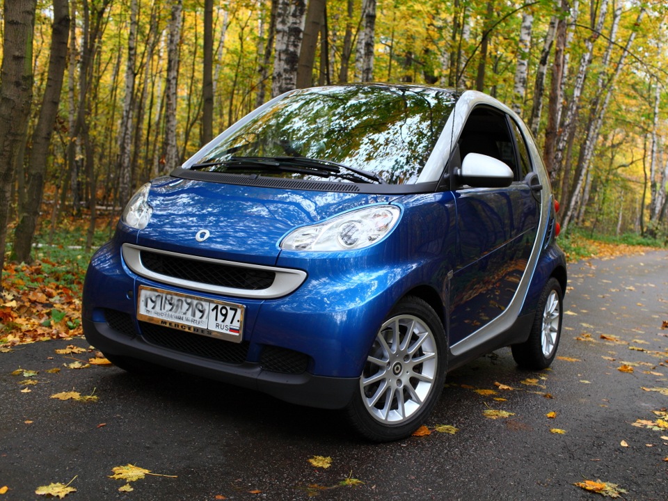 Smart Fortwo синий