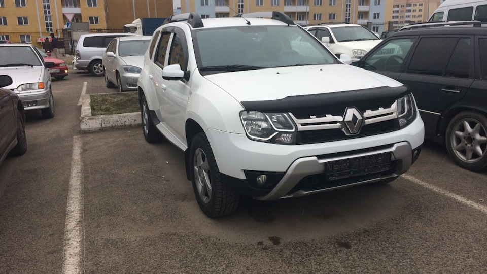 Renault Duster Белый Слоник