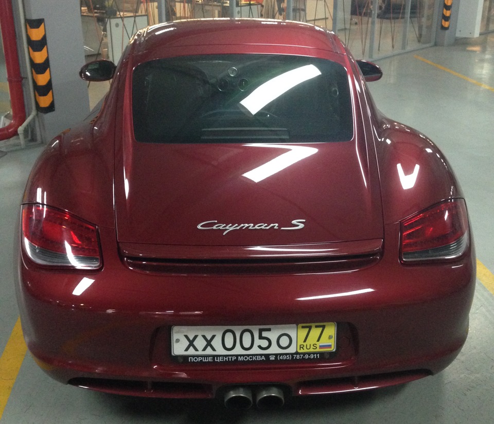 Получили номера — Porsche Cayman (987), 3,4 л, 2010 года | техосмотр |  DRIVE2