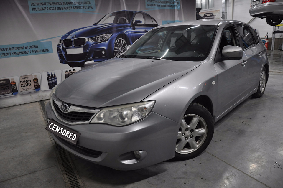Чип тюнинг и удаление катализатора Subaru Impreza 1.5 107лс 2007 ...