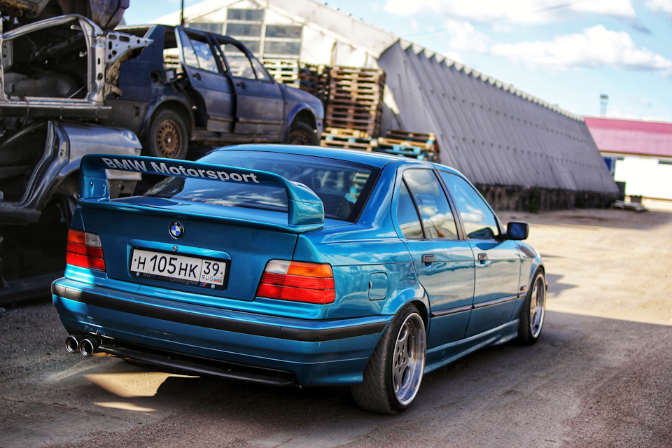 Отзыв владельца BMW 3 series (E36) - тюнинг. 