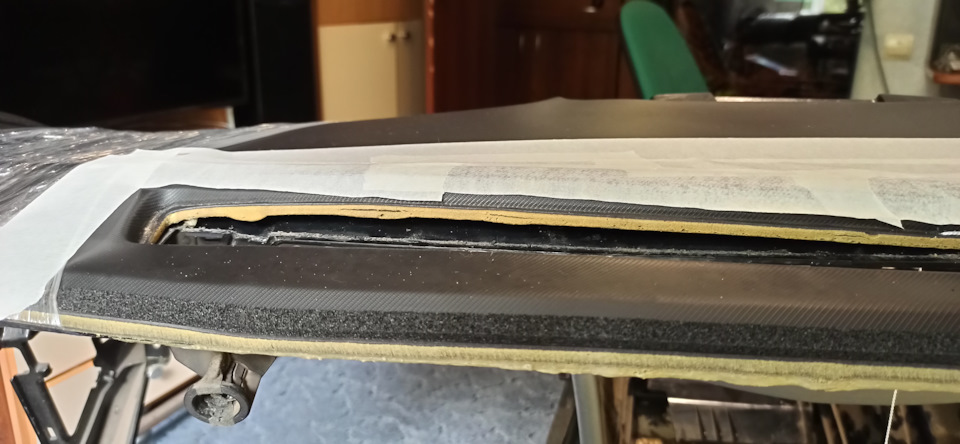 Проклейка панели — KIA Ceed (1G), 1,6 л, 2011 года | своими руками | DRIVE2