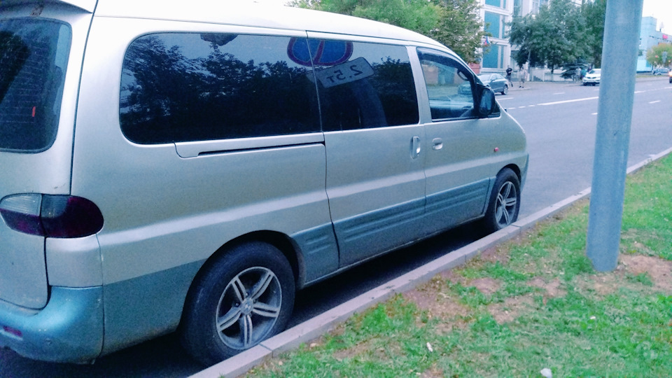 Тапочки — Hyundai Starex (1G), 2,5 л, 2002 года | колёсные диски | DRIVE2