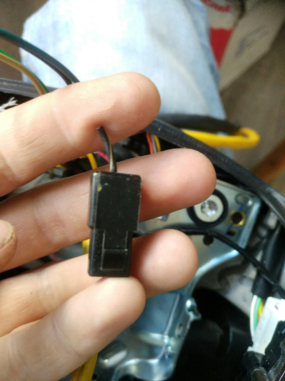 Тяга автокорректора фар — Toyota Kluger, 2,4 л, 2001 года | своими ...