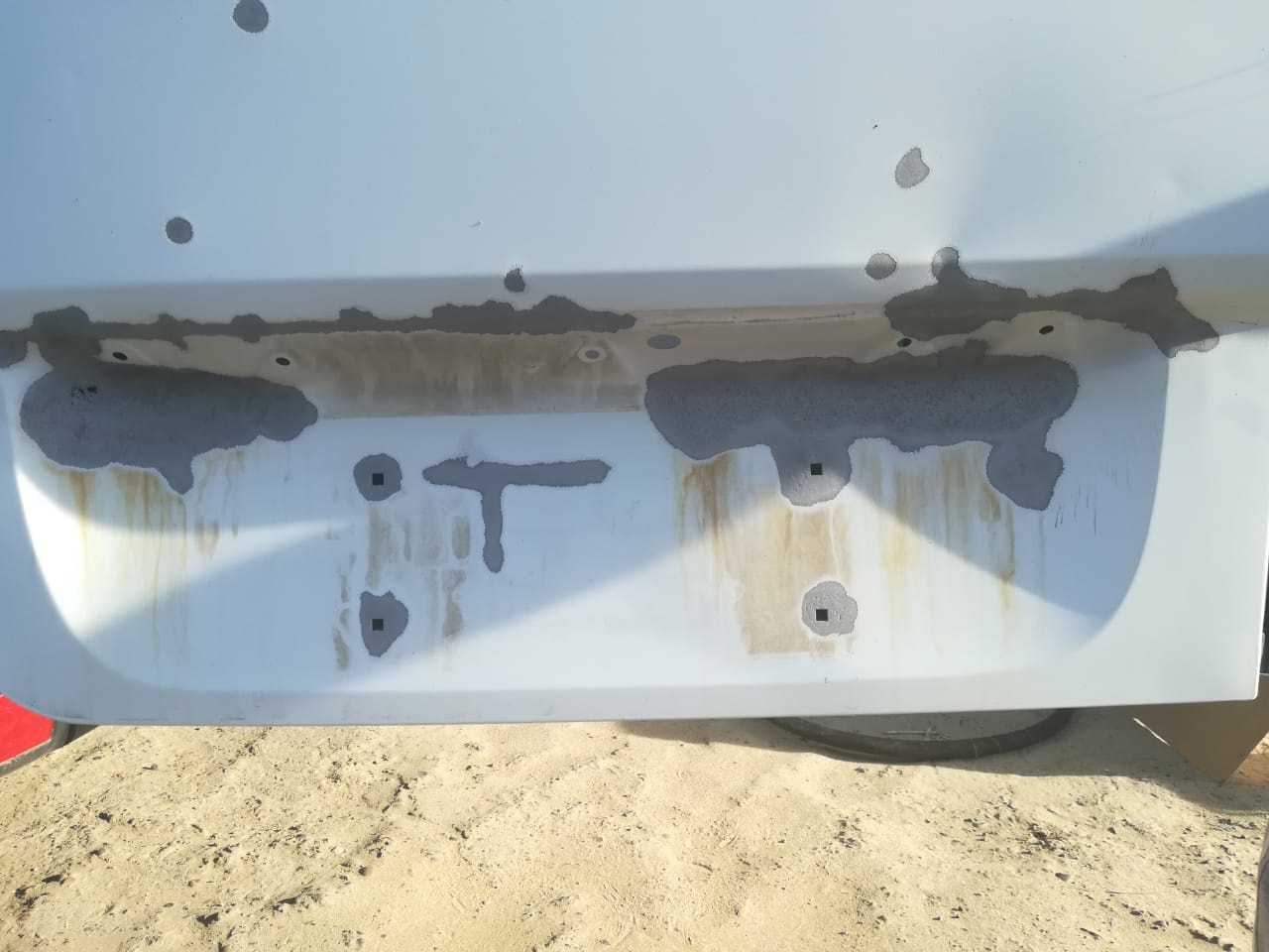 Зачистка от ржавчины и гнили. — Mercedes-Benz Sprinter (2G), 2,2 л ...