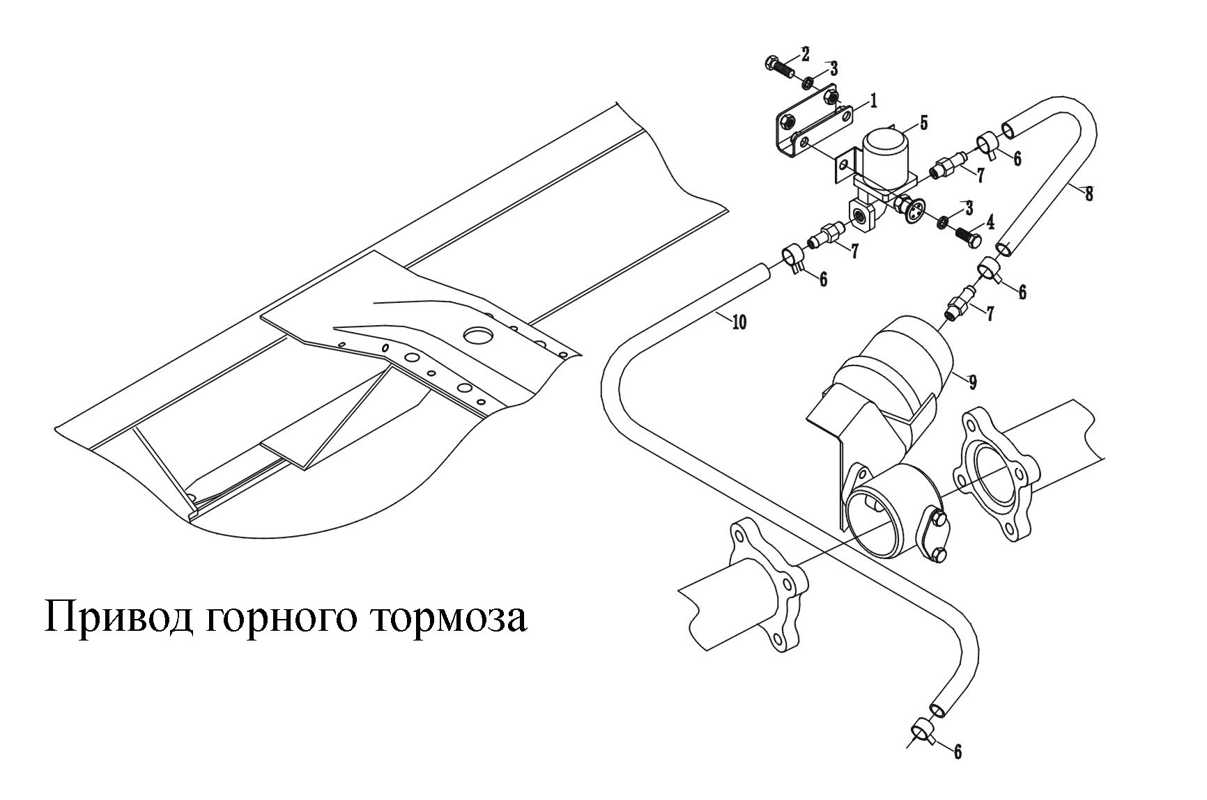 Ман тга выхлопная система схема