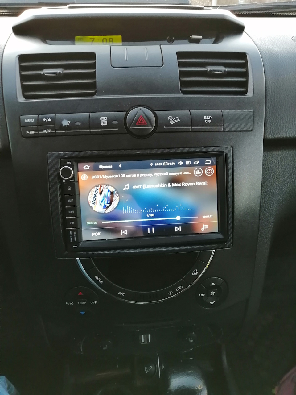 Магнитолла — SsangYong Rexton (2G), 2,7 л, 2007 года | автозвук | DRIVE2
