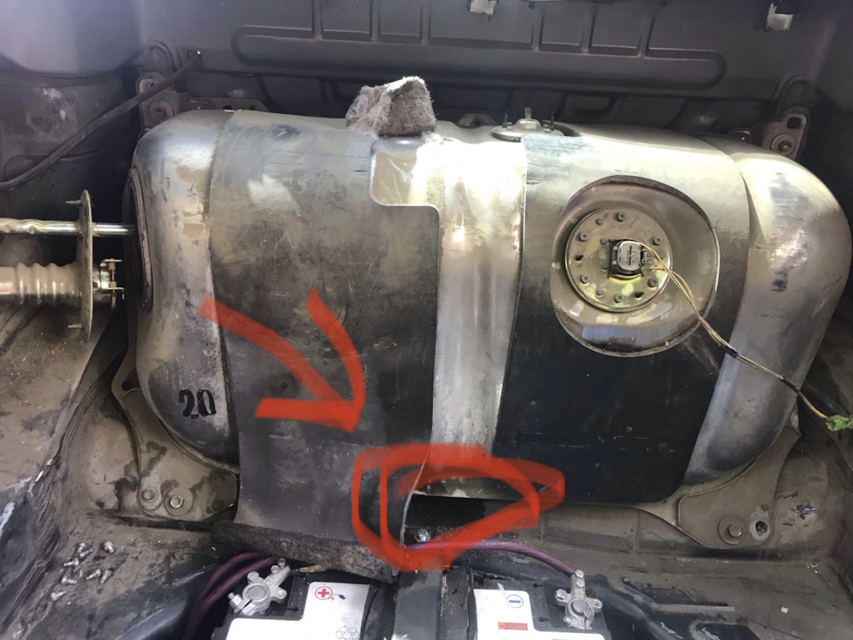 Бензонасос тойота церес как снять Замена бензобака - Toyota Cresta (90), 2 л, 1994 года своими руками DRIVE2