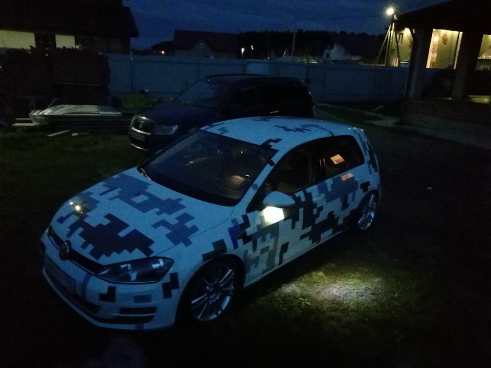Photo from the logbook Volkswagen Golf Mk7