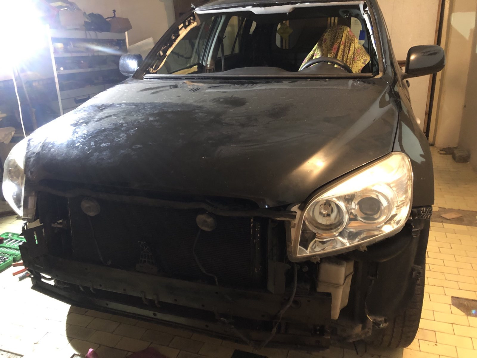 Замена руля ПРАВЫЙ НА ЛЕВЫЙ Toyota RAV 4 2005-2012 — Toyota RAV4 (III), 2  л, 2007 года | своими руками | DRIVE2