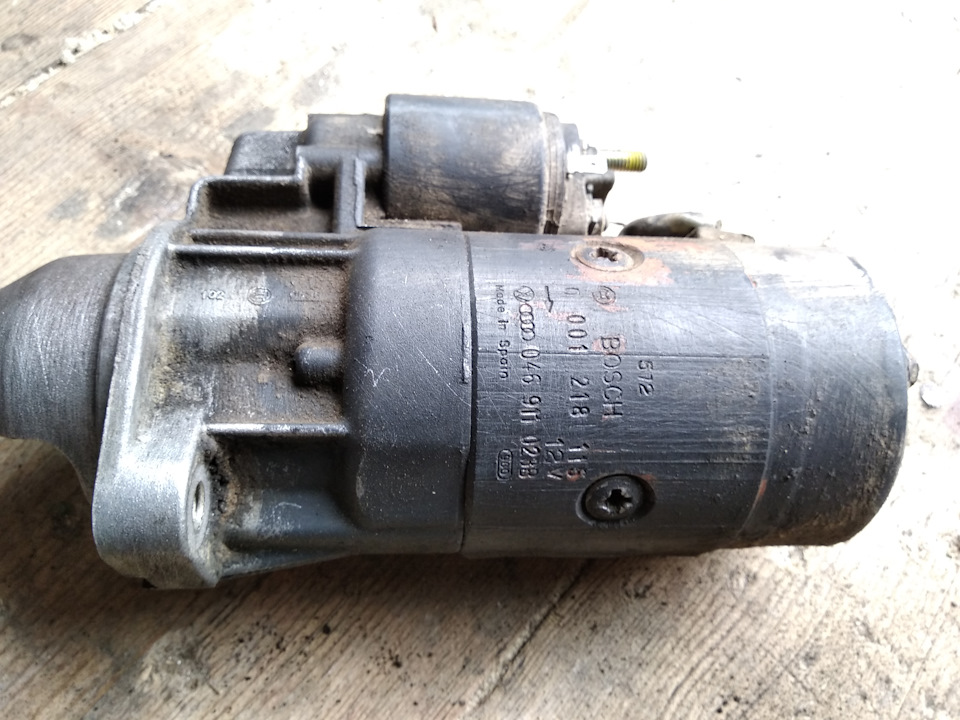 Ремонт стартера, замена Масла, выбивание катализатора — Audi A6 Avant ...