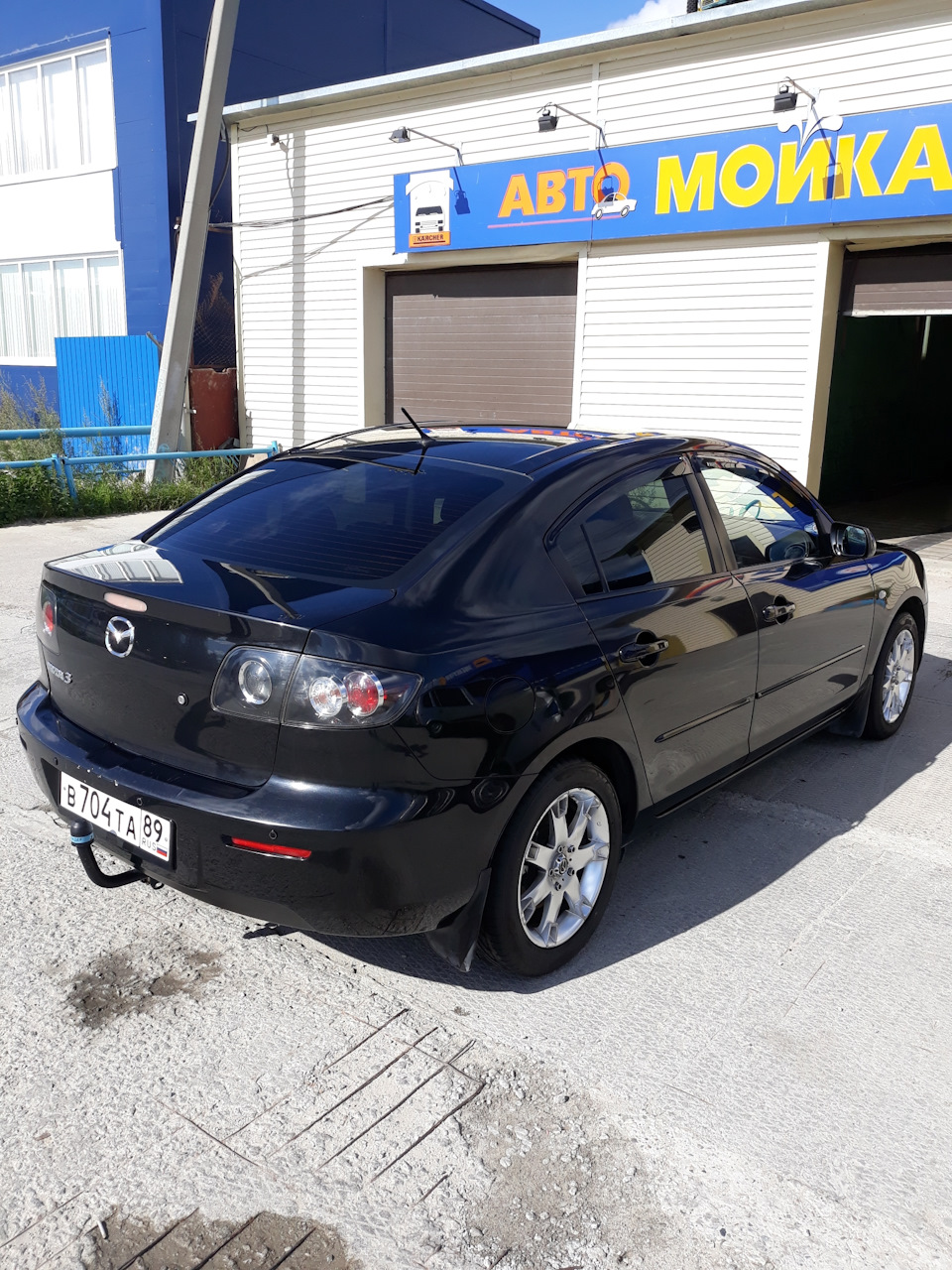 Покрытие полимером и мойка — Mazda 3 (1G) BK, 2 л, 2008 года | мойка |  DRIVE2