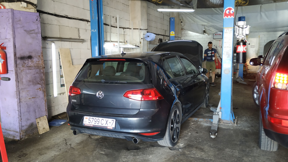 Замена масла DSG DQ250 — Volkswagen Golf Mk7 GTI, 2 л., 2017 года ...