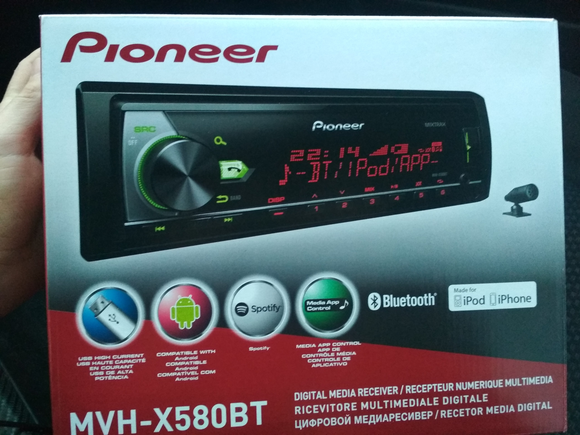 Подключить магнитолу пионер через блютуз. Магнитола Pioneer MVH-x580bt. Магнитола Пионер 580. Pioneer магнитола с блютузом. Pioneer MVH x360bt.