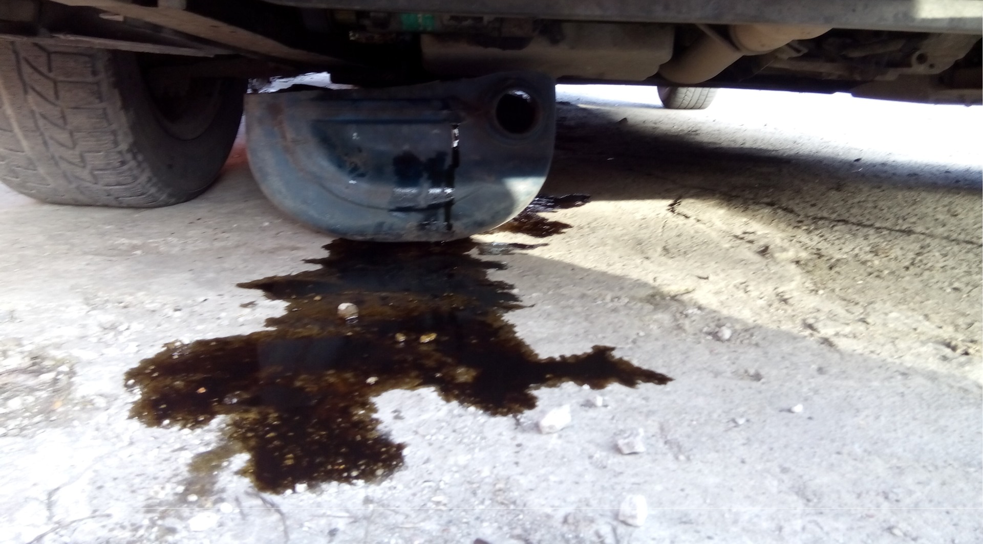 Потекло масло из мотора. — Renault Laguna II, 3 л, 2002 года | поломка ...