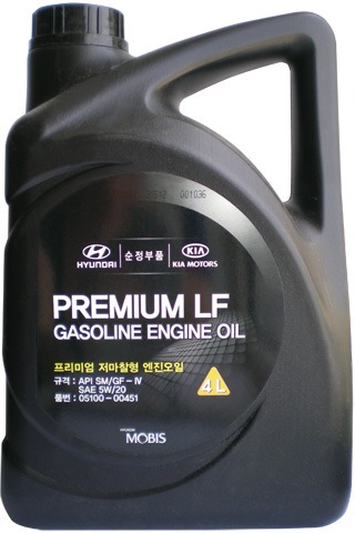 масло hyundai premium lf gasoline