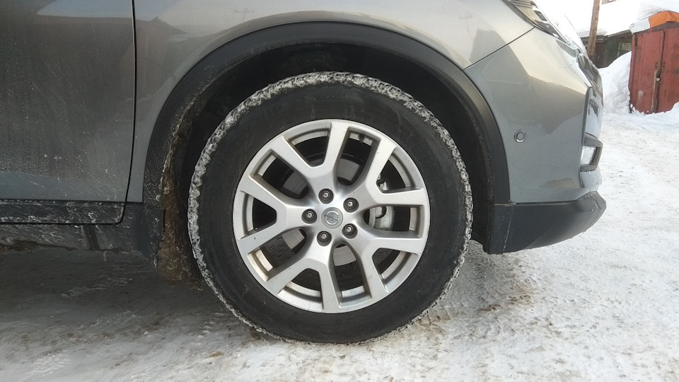 006: Колесные диски от X-Traila T-31 на зиму. — Nissan X-Trail III (t32 ...